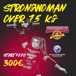 STRONGWOMAN Over 75 kg